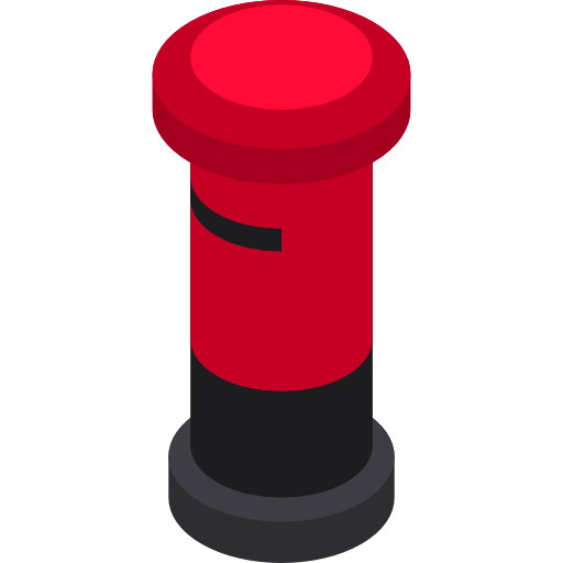 Mailbox Isometric Flat icon