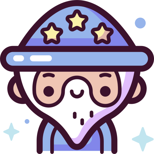 Wizard Special Candy Lineal color icon