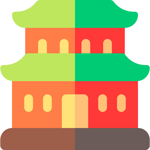 寺 Basic Rounded Flat icon