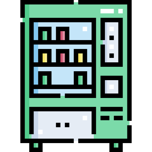Vending machine Detailed Straight Lineal color icon