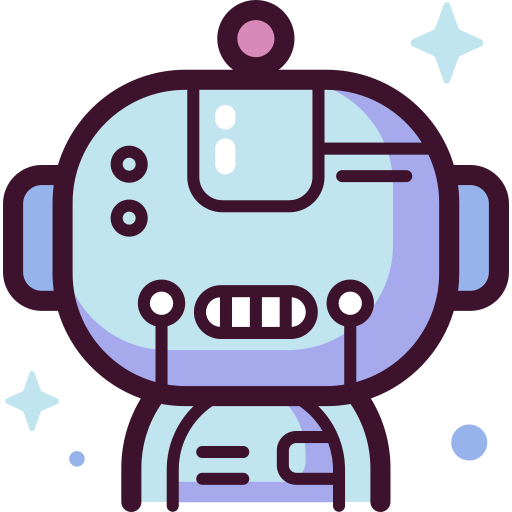 Robot Special Candy Lineal color icon