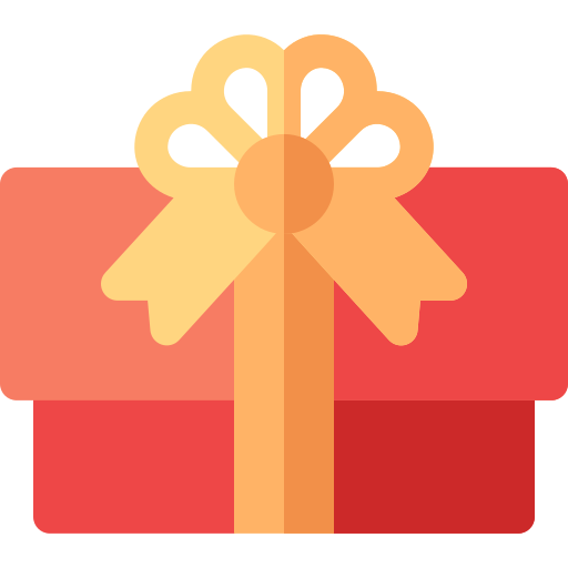 Gift Basic Rounded Flat icon