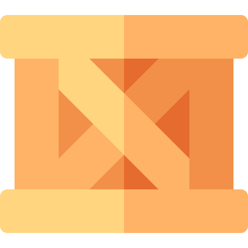 나무 상자 Basic Rounded Flat icon
