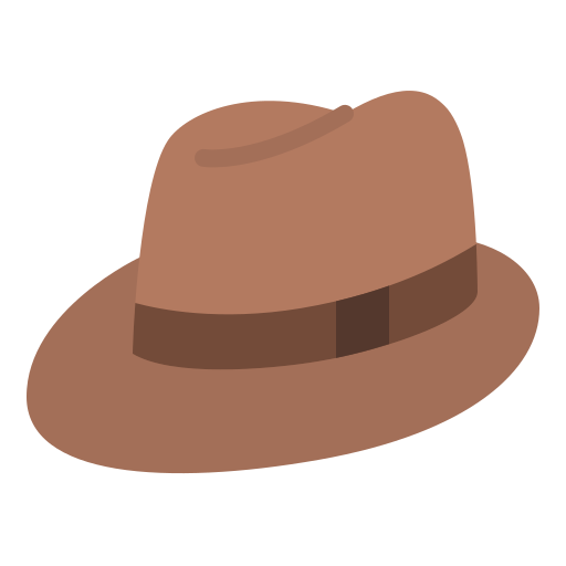 Шляпа fedora Iconixar Flat иконка