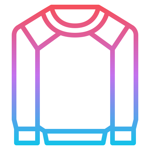 Sweater Iconixar Gradient icon