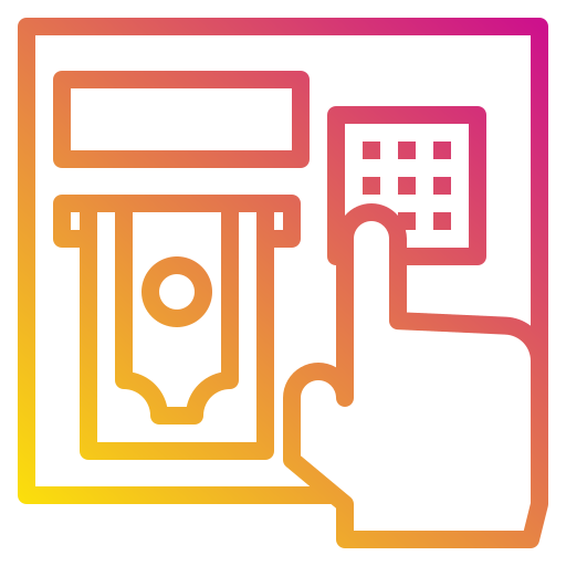 Atm Payungkead Gradient icon
