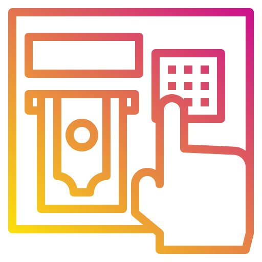 atm Payungkead Gradient icon