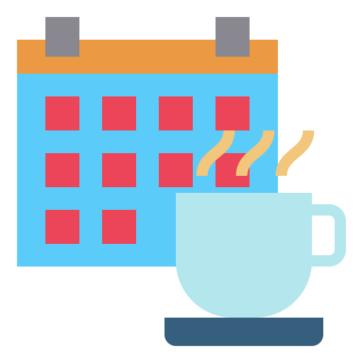 Calendar Payungkead Flat icon