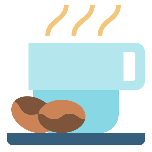 kaffeetasse Payungkead Flat icon