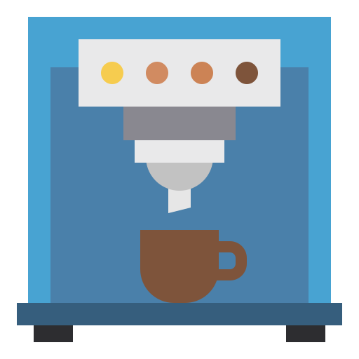 コーヒーメーカー Payungkead Flat icon