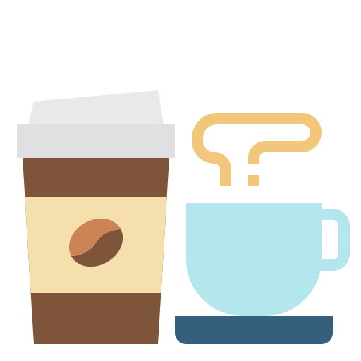 コーヒーカップ Payungkead Flat icon