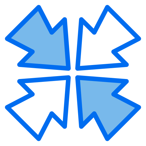 Minimize Payungkead Blue icon