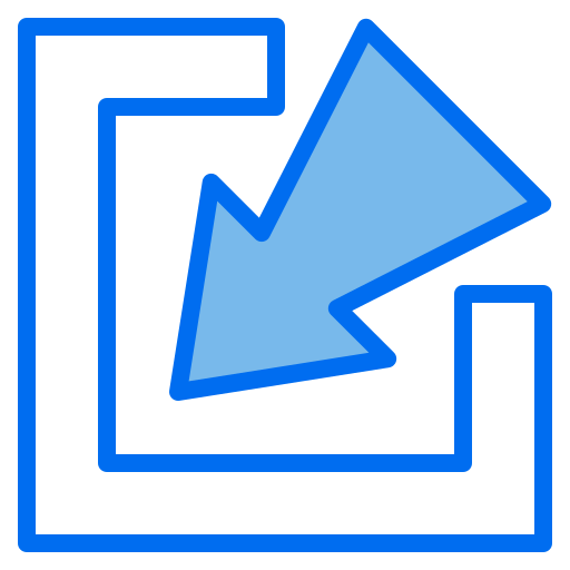 最小化する Payungkead Blue icon