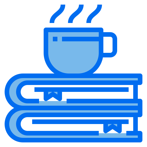 뜨거운 음료 Payungkead Blue icon