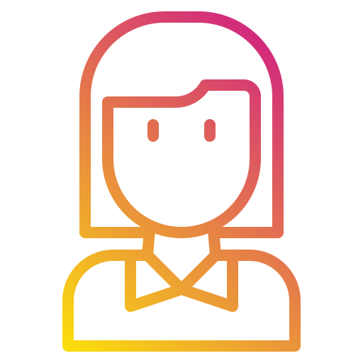 Woman Payungkead Gradient icon