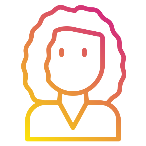 Woman Payungkead Gradient icon