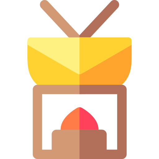 fondue Basic Rounded Flat icoon