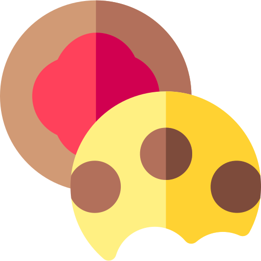 クッキー Basic Rounded Flat icon