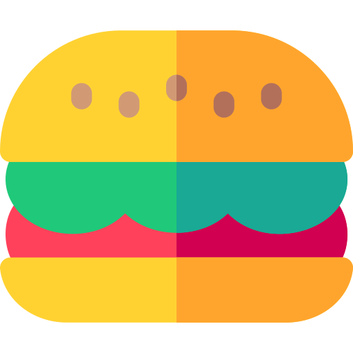 burgery Basic Rounded Flat ikona