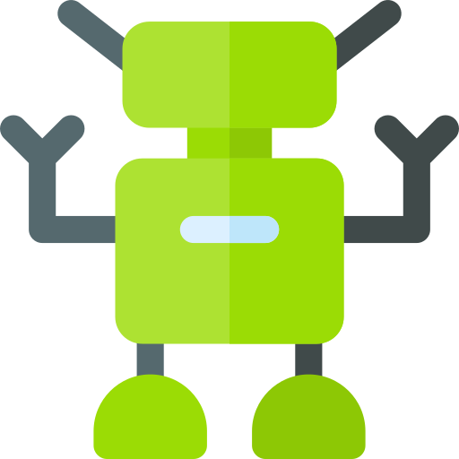 ロボット Basic Rounded Flat icon