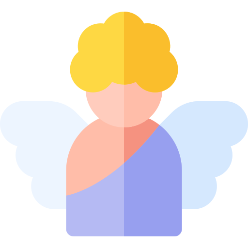 Cupid Basic Rounded Flat icon