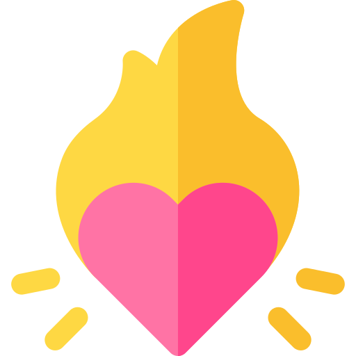 Heart Basic Rounded Flat icon