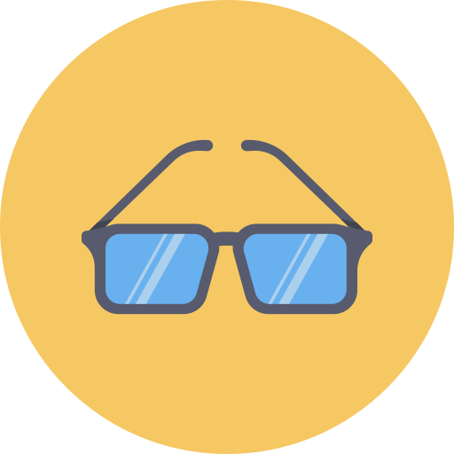 Eyeglasses Dinosoft Circular icon