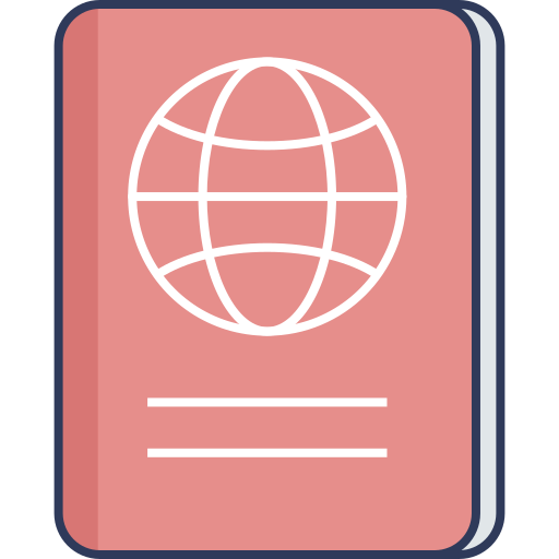 Passport Dinosoft Lineal Color icon