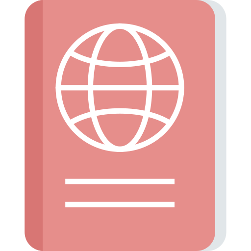 Passport Dinosoft Flat icon