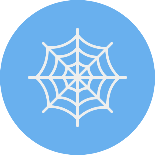 蜘蛛の巣 Dinosoft Circular icon