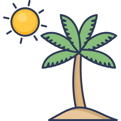 Пальма Dinosoft Lineal Color иконка