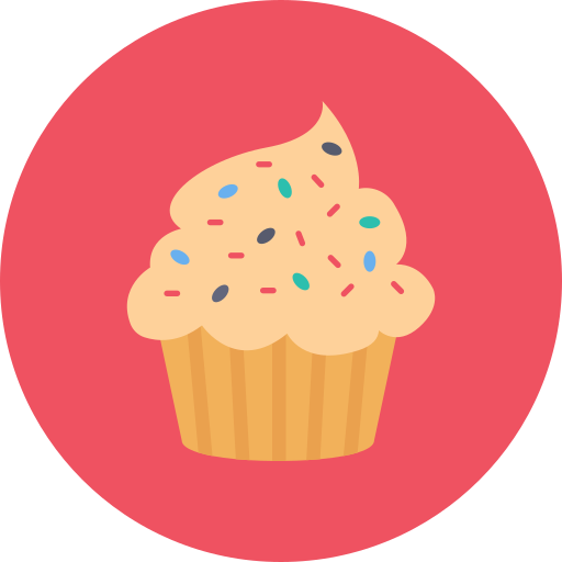 cupcake Dinosoft Circular icon