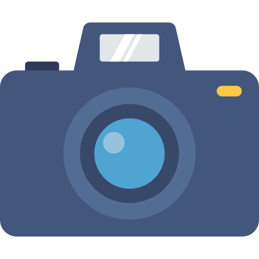 Photo camera Dinosoft Flat icon