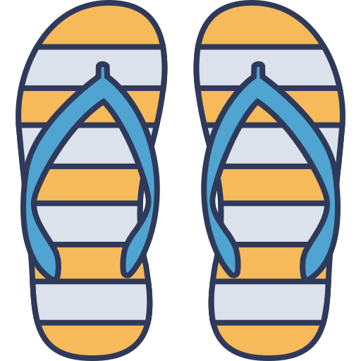 Slippers Dinosoft Lineal Color icon
