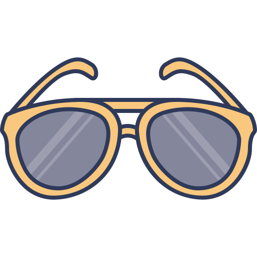 Sun glasses Dinosoft Lineal Color icon