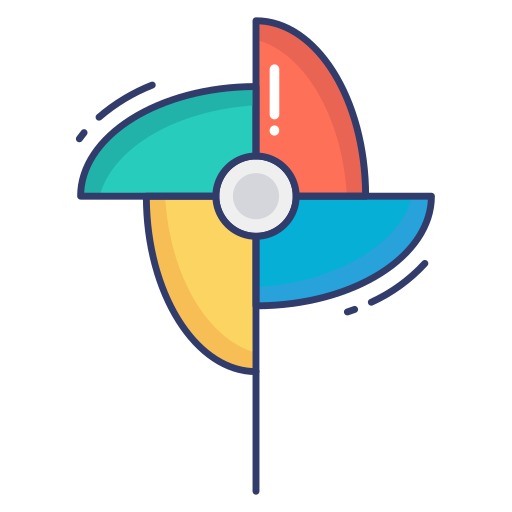 風車 Dinosoft Lineal Color icon