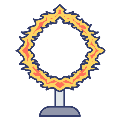 炎の輪 Dinosoft Lineal Color icon