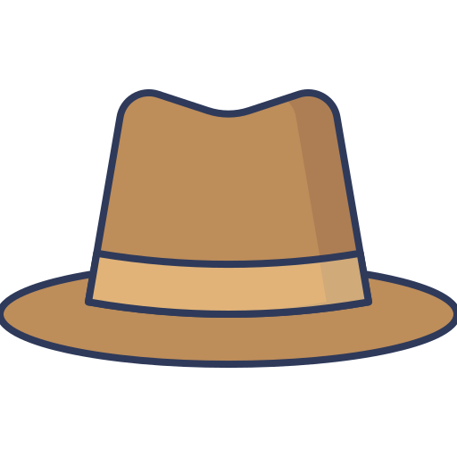 chapeau de cowboy Dinosoft Lineal Color Icône