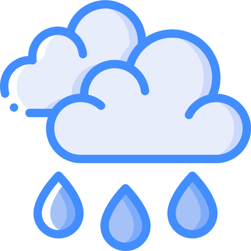 lluvia Basic Miscellany Blue icono
