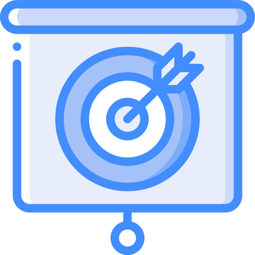 Presentation Basic Miscellany Blue icon