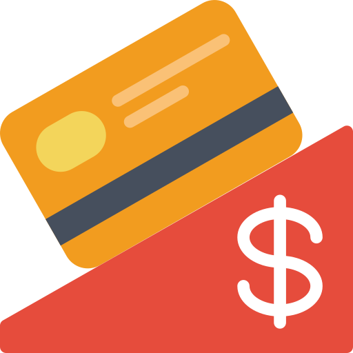 kredietkaart Basic Miscellany Flat icoon