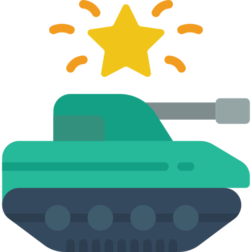 tank Basic Miscellany Flat icoon
