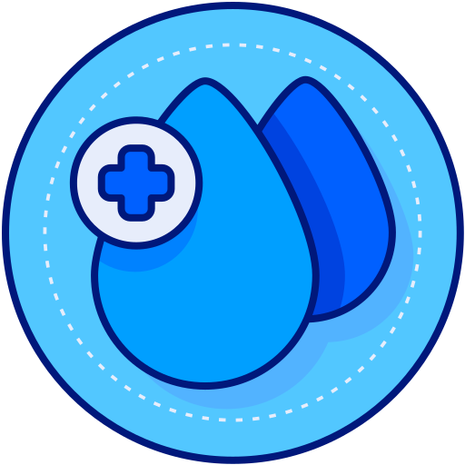 blutstropfen Generic Blue icon