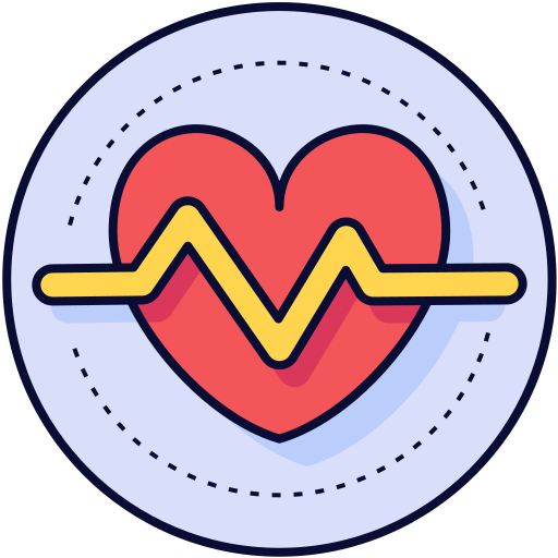 Heartbeat Generic Outline Color icon