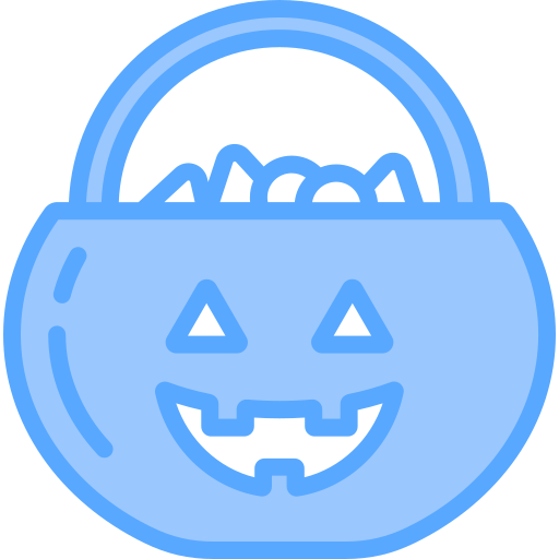 Trick or treat Generic Blue icon