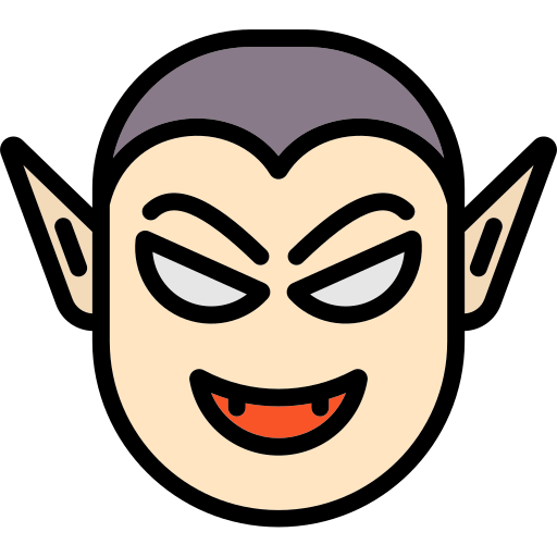 Dracula Generic Outline Color icon