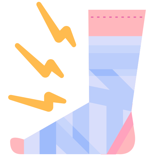 Plastered foot Generic Flat icon