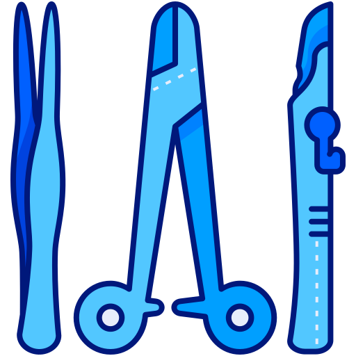 Tool surgeon Generic Blue icon