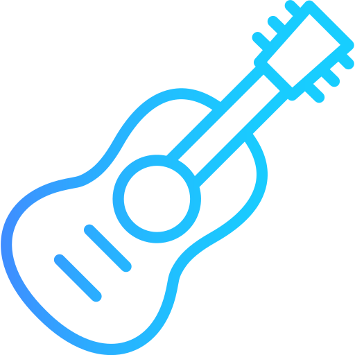 Гитара Generic Gradient иконка