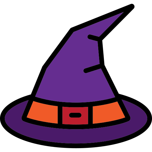 chapéu de bruxa Generic Outline Color Ícone
